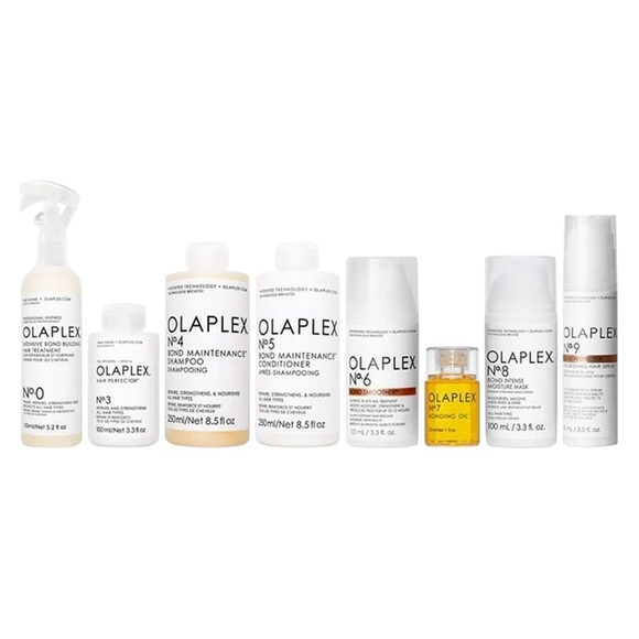 OLAPLEX Hair Repair System Set Lot Nº 0, 3, 4, 5, 6, 7, 8, and 9. Brand New